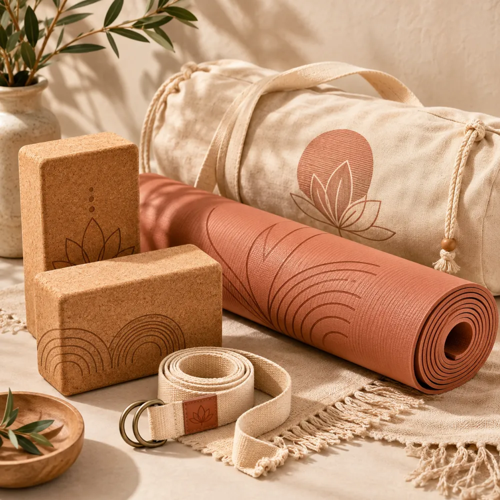 Yoga Beginner Kit — Everything for your first unrolled mat.
